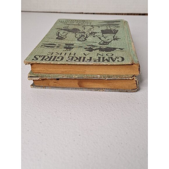 Camp-Fire Girls 1918: At Twin Lake And On A Hike - Lot Of 2 Books - Picture 4 of 16